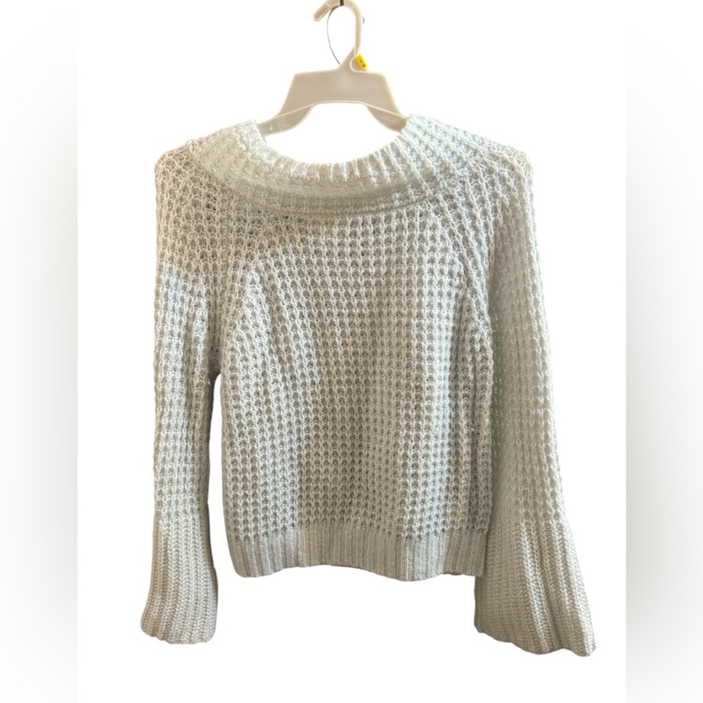 Maeve by Anthropologie | Cozy White Knit Sweater size medium